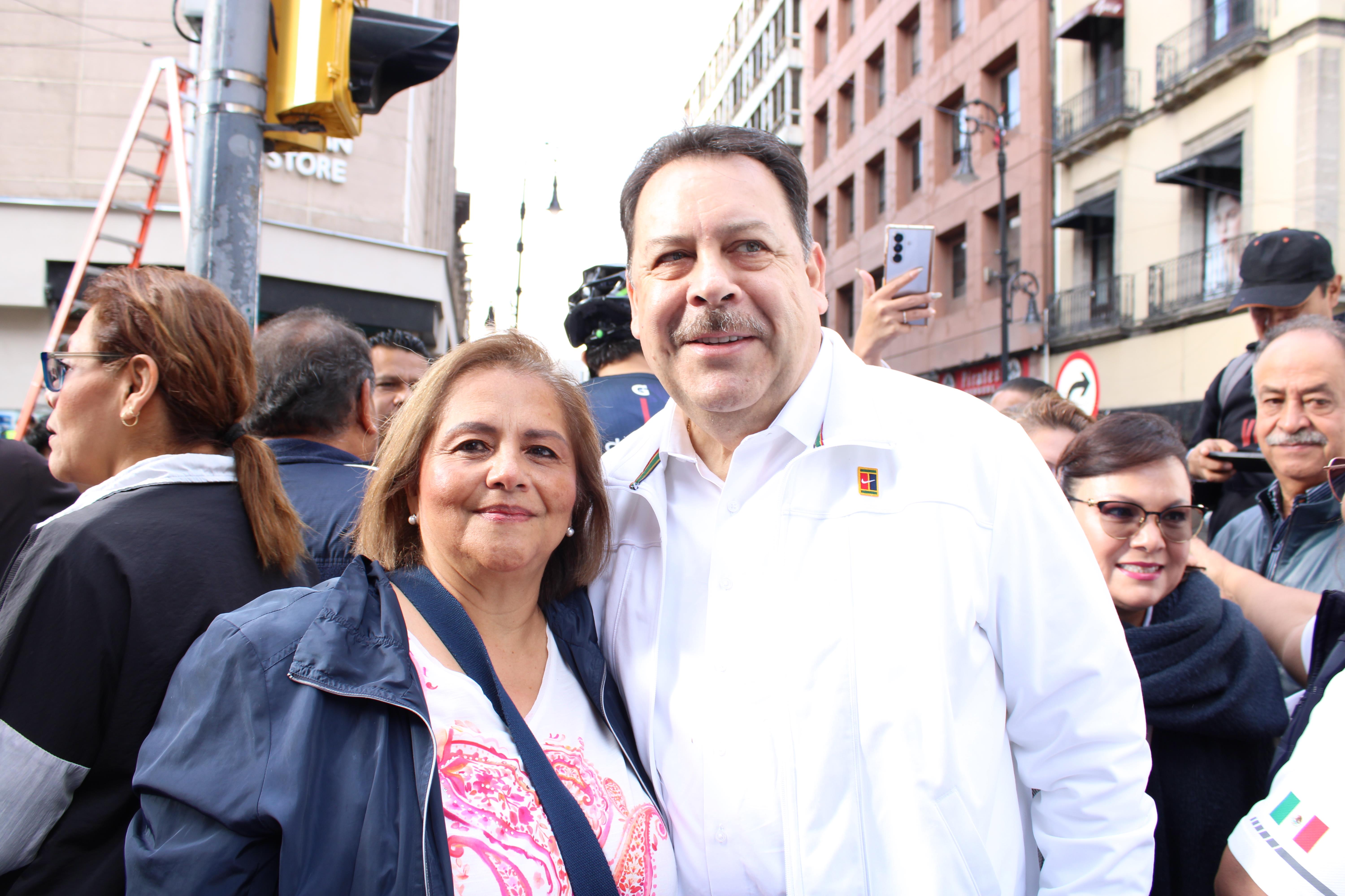 Asamblea informativa de la presidenta Claudia Sheinbaum Pardo en el Zócalo de la Ciudad de México 